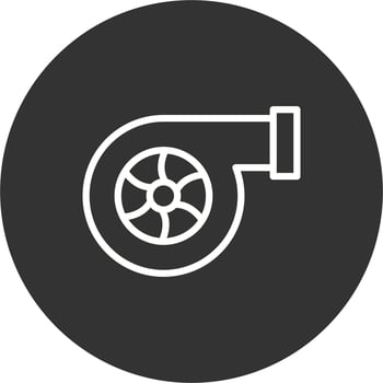 Turbine Vector Icon