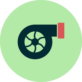 Turbine Vector Icon