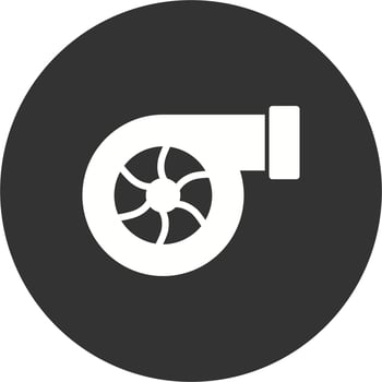 Turbine Vector Icon