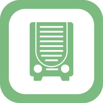 Gas Heater Vector Icon