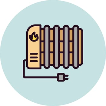 Radiator Vector Icon