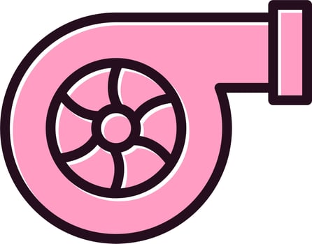 Turbine Vector Icon