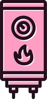 Water Heater Vector Icon