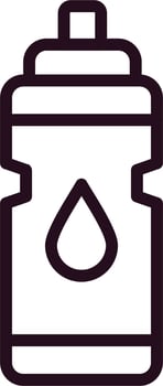 Water Bottle Vector Icon