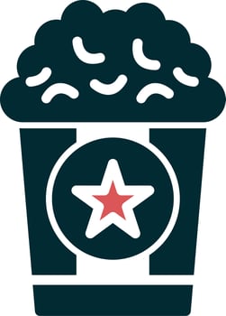Popcorn Vector Icon