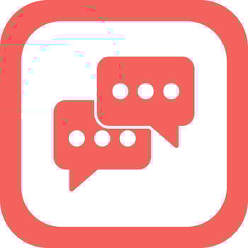 Speech Bubble Vector Icon