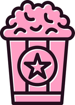 Popcorn Vector Icon