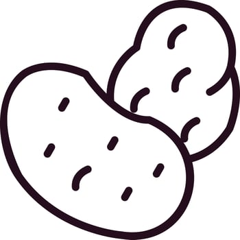 Potato Vector Icon