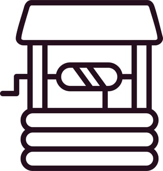 Water Well Vector Icon