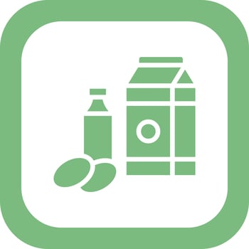 Dairy Products Vector Icon