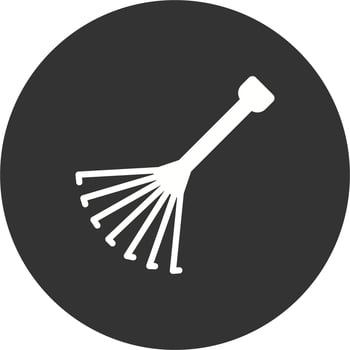 Rake Vector Icon