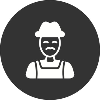 Farmer Vector Icon