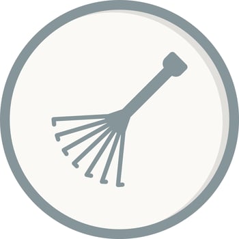 Rake Vector Icon