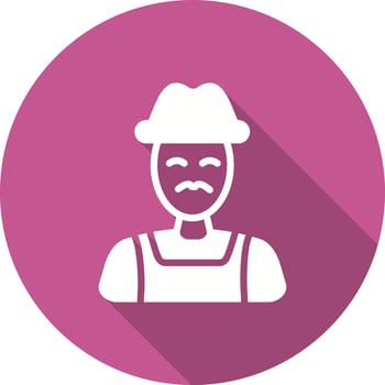 Farmer Vector Icon