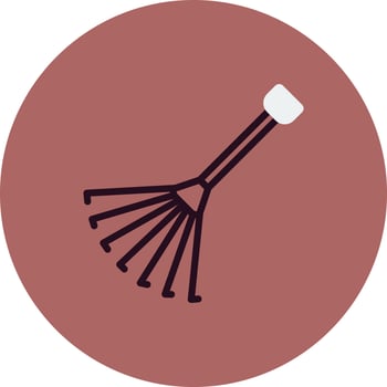 Rake Vector Icon