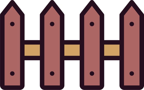 Fence Vector Icon