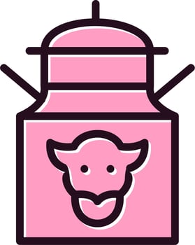 Milk Tank Vector Icon