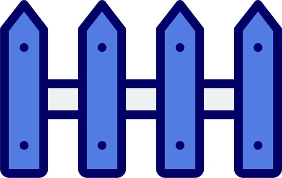 Fence Vector Icon