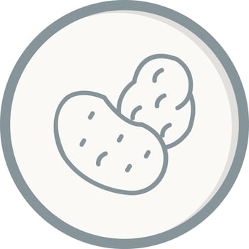 Potato Vector Icon