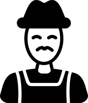 Farmer Vector Icon