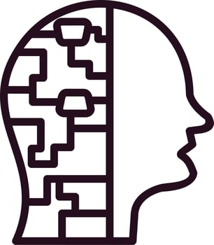 Cyborg Vector Icon