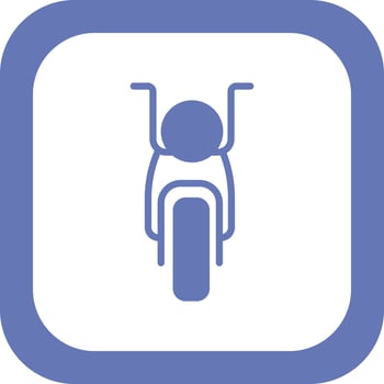Motorbike Vector Icon
