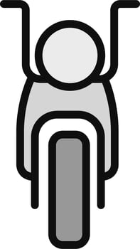 Motorbike Vector Icon