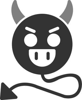 Evil Vector Icon