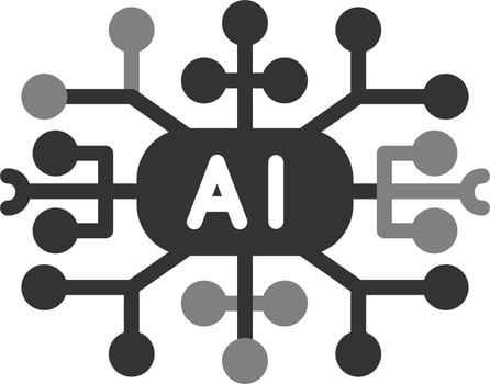 Artificial Intelligence Vector Icon