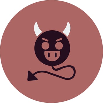 Evil Vector Icon