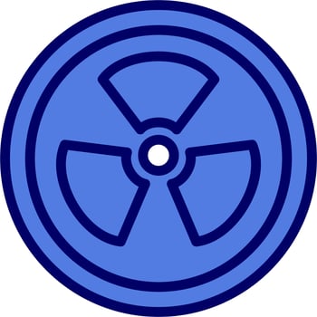Radiation Vector Icon