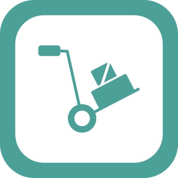 Trolley Vector Icon