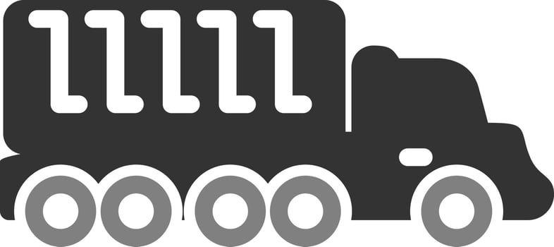 Cargo Truck Vector Icon