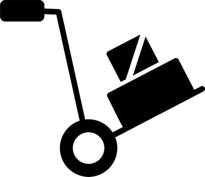 Trolley Vector Icon
