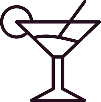Martini Vector Icon