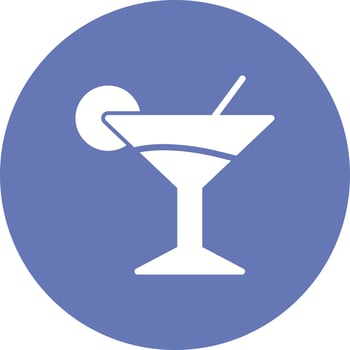 Martini Vector Icon