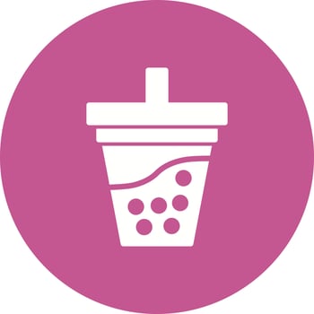 Bubble Tea Vector Icon
