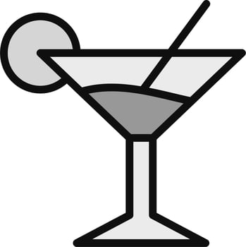 Martini Vector Icon