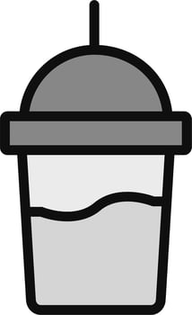 Milkshake Vector Icon