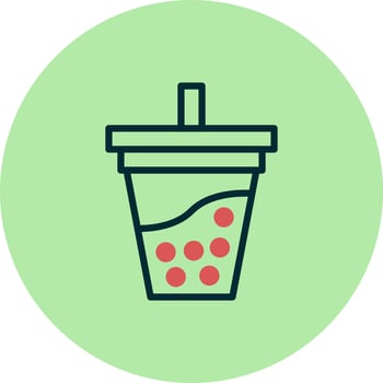 Bubble Tea Vector Icon