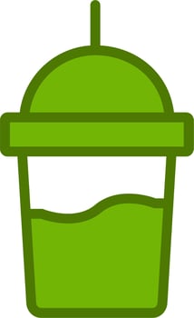 Milkshake Vector Icon