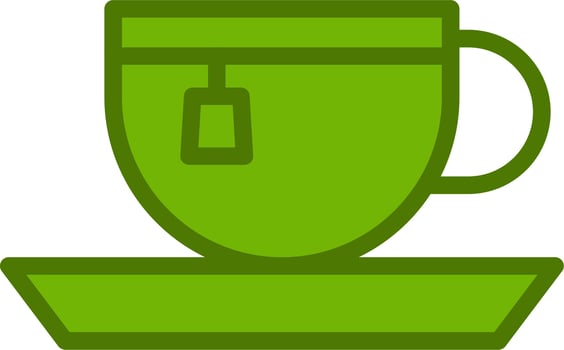 Green Tea Vector Icon