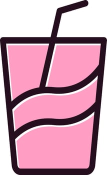 Cream Soda Vector Icon