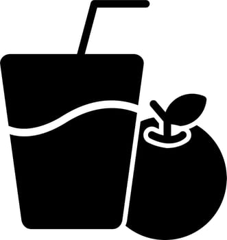 Orange Juice Vector Icon