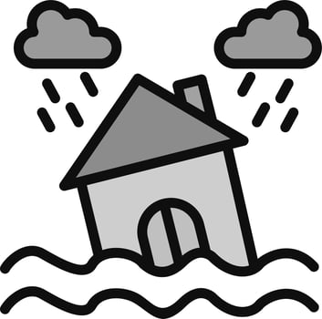 Flood Vector Icon