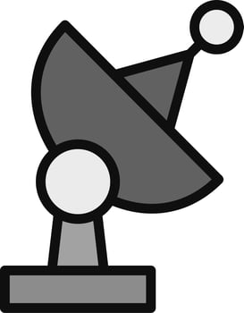Satellite Dish Vector Icon