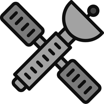 Satellite Connect Vector Icon