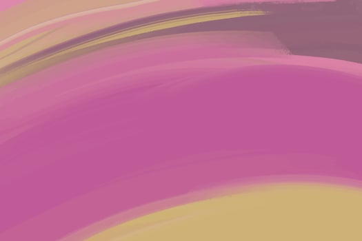 Warm tones, vector background in pink and yellow, strokes on canvas