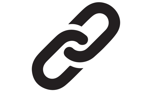 Link flat on transparent background png