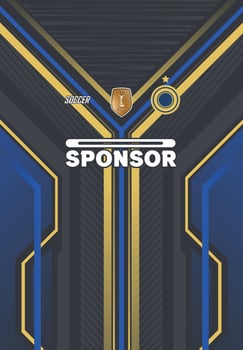 Soccer jersey design for sublimation vector